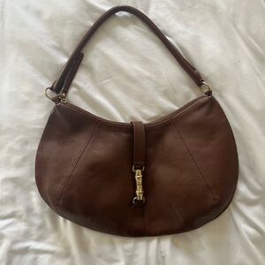 Banana Republic shoulder bag with bamboo magnetic closure